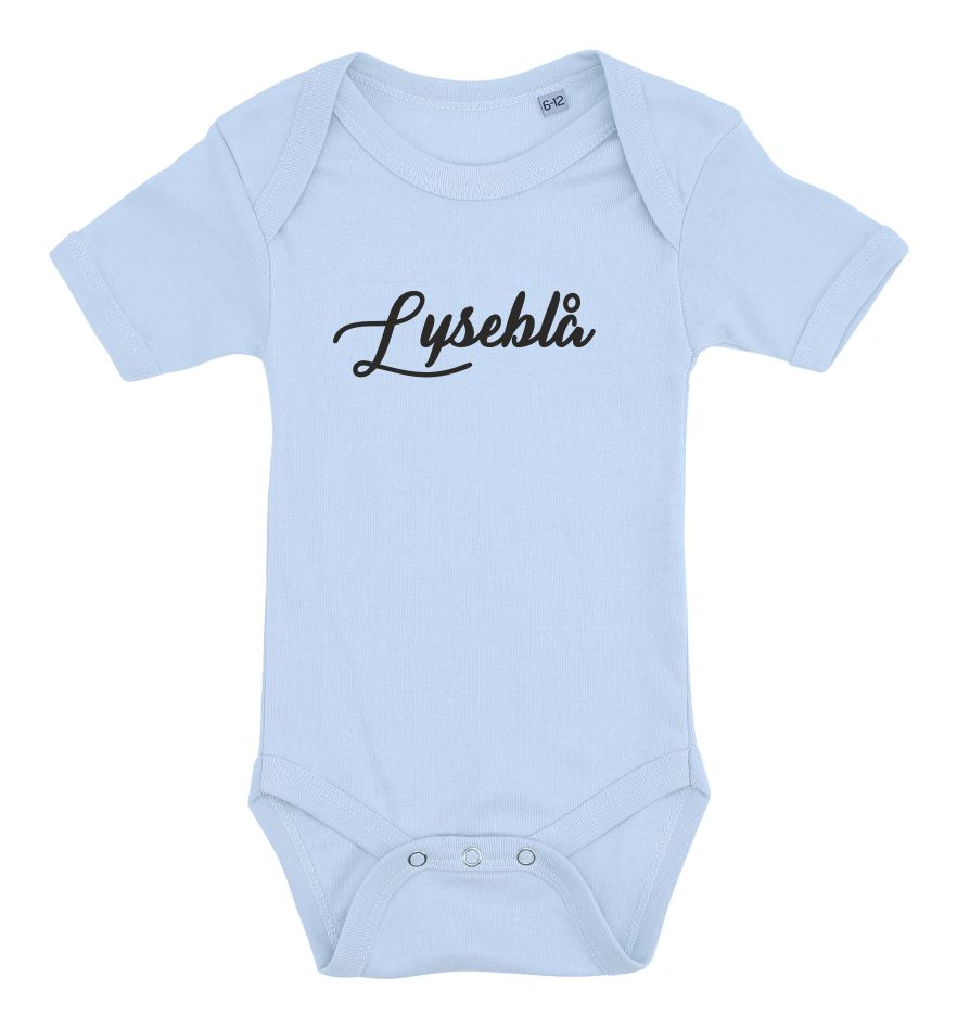 Babybody med navn - korte ærmer - Billede 3