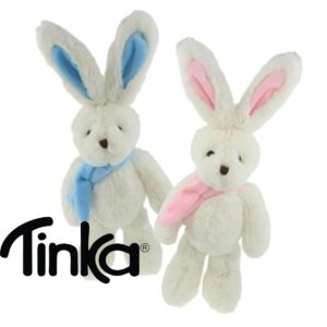 Kaninbamse med tørklæde