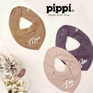 Bandana - Pippi - Med navn