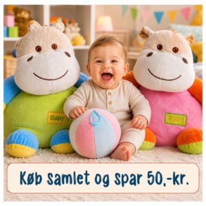 Baby-bold og Bamse-ko