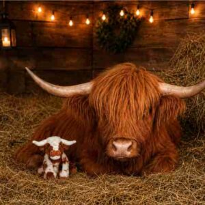 Jomanda Højlands- og Texas Longhorn Bamser